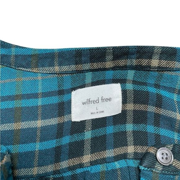 ARITZIA WILFRED FREE Calla Button Up Blouse Size Large - Picture 7 of 7